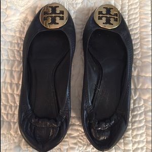 TORY BURCH ballet flats. Size 6. Black. $25.00